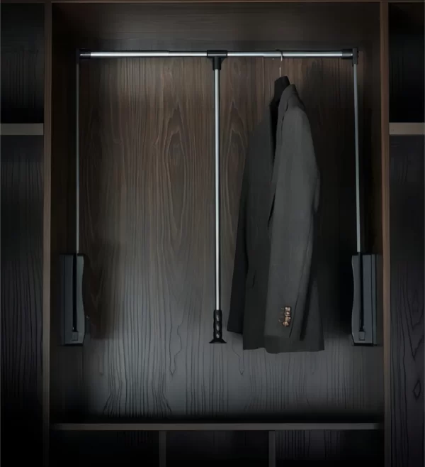 AW.4306 amor home Wardrobe Pull Down Clothes Rail