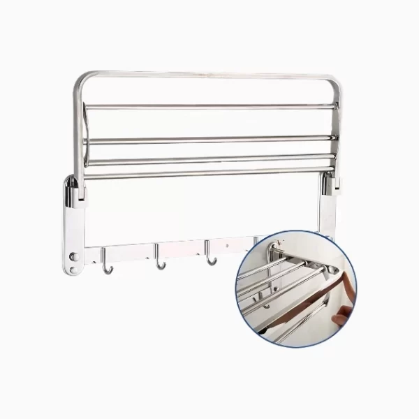 AU.1000 two layer bathroom shelf
